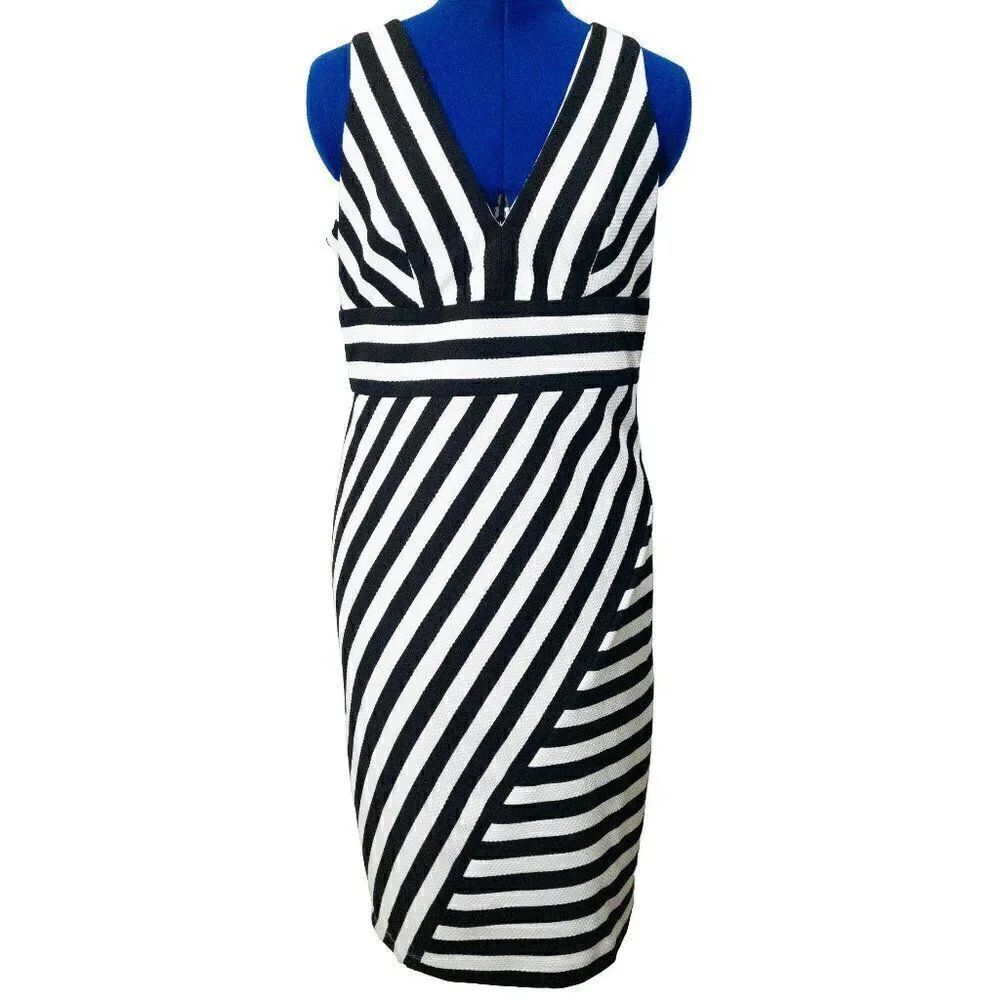 Bisou Bisou Michele Bokbot Size 10 White and Black